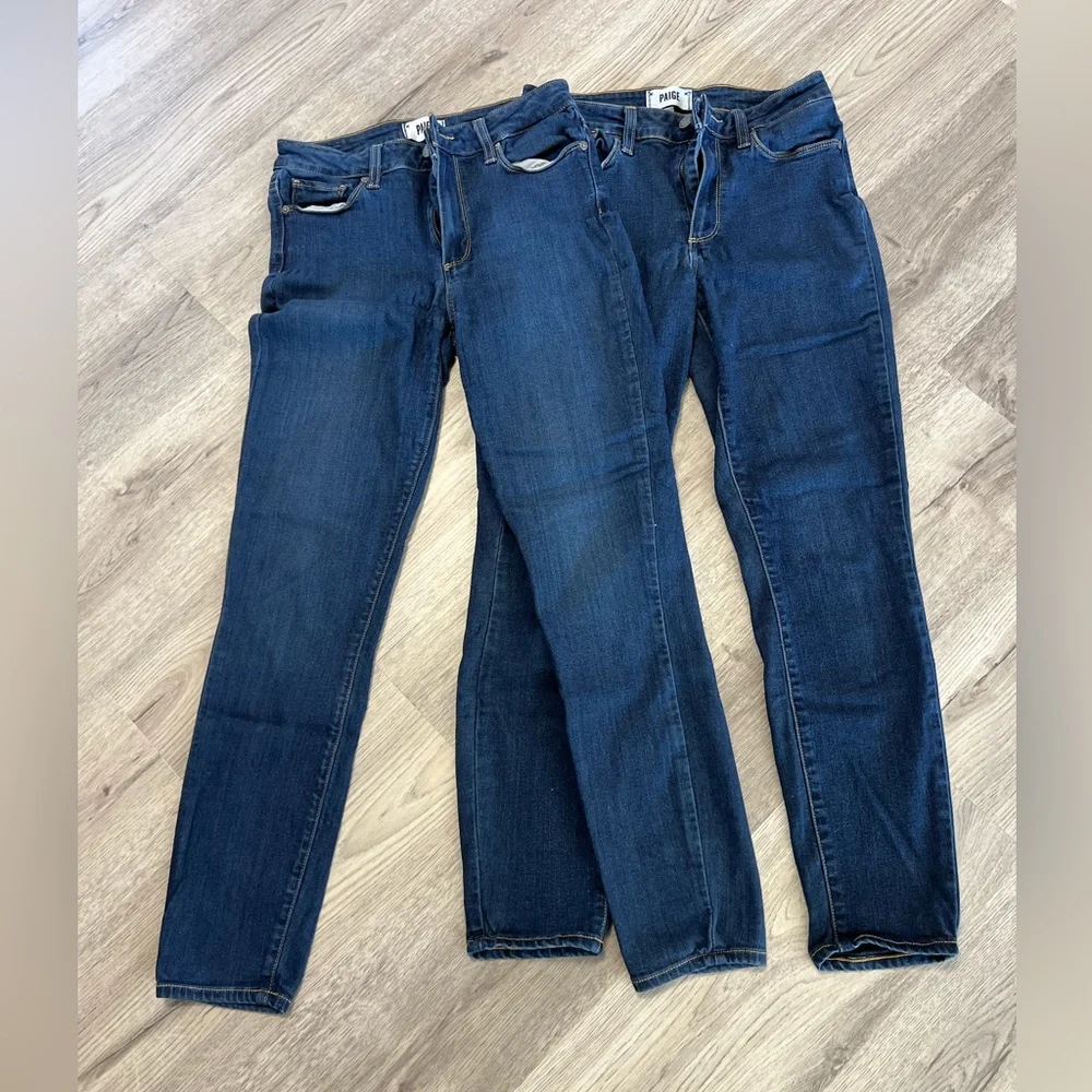 (2) PAIGE Jean bundle size 27